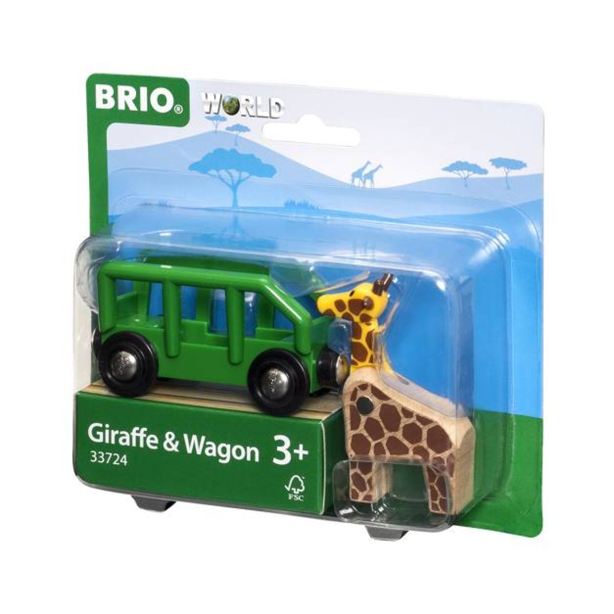 BRIO Giraffe and Wagon - 33724